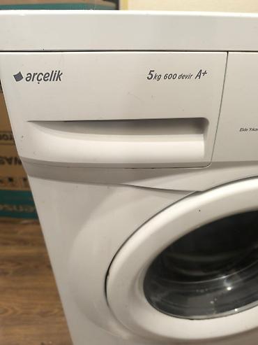 ucuz parca: Arçelik 5063 FE paltaryuyan maşın - Yükləmə: 5 kq - Fırlanma sürəti — 2