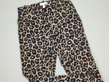 markowe marynarki damskie: H&M, Material trousers for women, size S (EU 36)