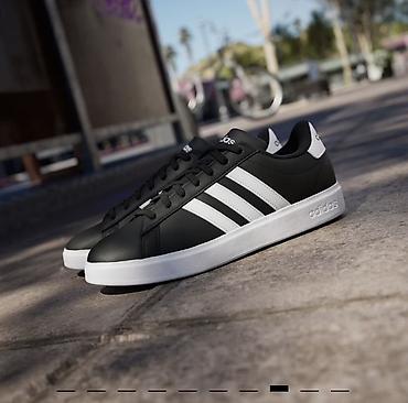 обувь токмок: Мужские кроссовки, 44, 45, Adidas, Новый, цвет - Черный — 7