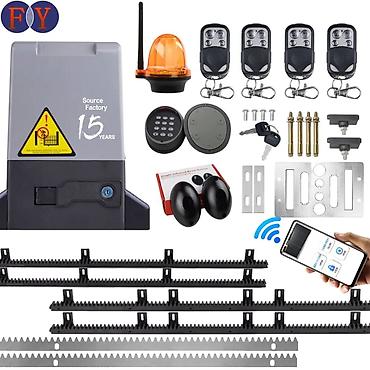 Откатные ворота: Комплект автоматики для откатных ворот с максимальной нагрузкой до — 12