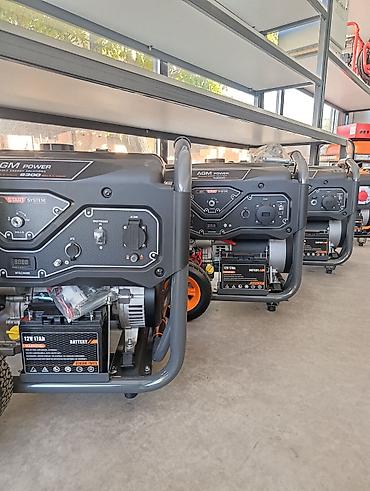 куплю генераторы: Бензиновый электрогенератор AGM Power LS9375EB - Номинальная — 5
