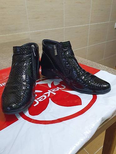 Сапоги: Сапоги, 39, Etor, Б/у, цвет - Черный, Самовывоз — 10