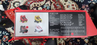 Roliklər: Orijinal Mesuca Roller Skate Ferrari Edition. 38 Ayaq Razmeri,Çəki 60 — 7