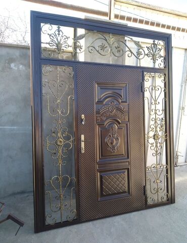 Həyət darvazaları: Metal EN MMC olaraq istədiyiniz forma və ölçüde demir işlerinin -da lalafo.az — 29 Həyət darvazaları: Metal EN MMC olaraq istədiyiniz forma və ölçüde demir işlerinin — 29