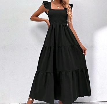 Haljine: ✅Letnja maxi haljina sa volan naramenicama
✅Sve po 2000 din 🔥🔥 — 6