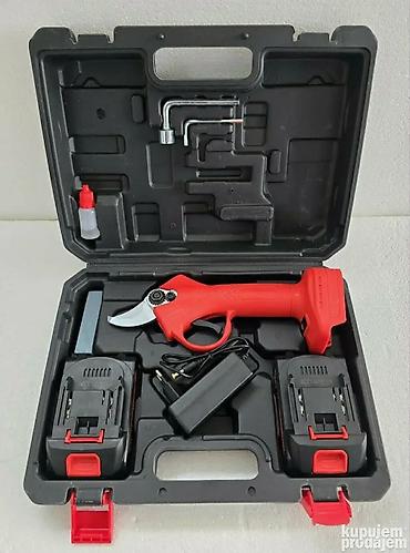 Sečice: Akumulatorske električne makaze za orezivanje – 20V Li-Ion - Snažne — 6