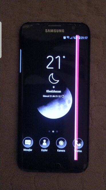 samsung a12 ikinci el: Samsung Galaxy S7 Edge, rəng - Qara, Qırıq, Düyməli, Barmaq izi