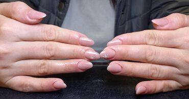 Manikür, pedikür: Forma gel tipsi gel qaynağı gellak şellak Şekillerin hamısı öz əl — 16