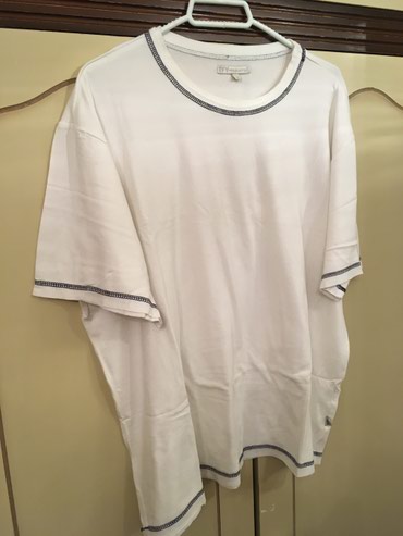 Majice: Kvalitetna bela majca, tfy product, veličina L, sa diskretnim vezom na — 2