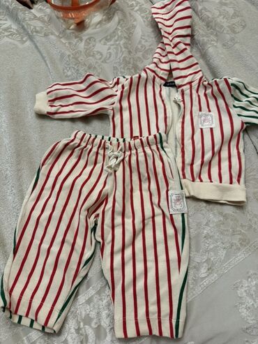 Вилки: G.BABY körpə dəsti – 6 ay Dəst: - Kapüşonlu, fermuarlı ceket: krem