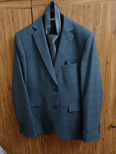 костюм шым мужской бишкек: Костюм M (EU 38), цвет - Синий