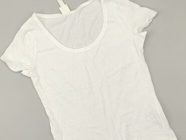 pinko t shirty białe: H&M, M, stan - Dobry