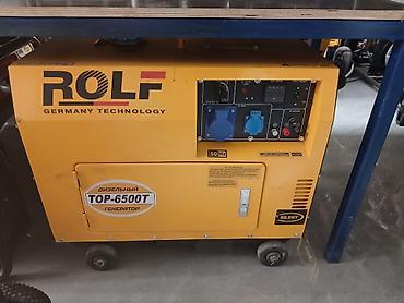 sultan power: Дизельный генератор ROLF TOP-6500T (Germany Technology), тихий — 1