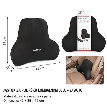 KMT lumbalni jastuk od memorijske pene 2008718 - Brend: Kmt Style -