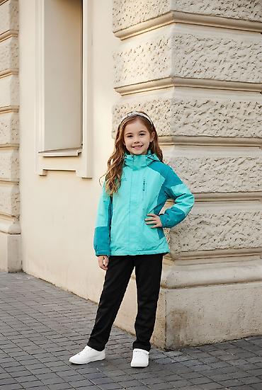 Верхняя одежда: Детская трехслойная куртка-комбинатор для межсезонья - 2-в-1: верхняя — 15