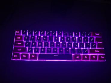 macbook pro: Kompakt RGB işıqlı mexaniki klaviatura - 60% lay-out: ox blokusuz — 4