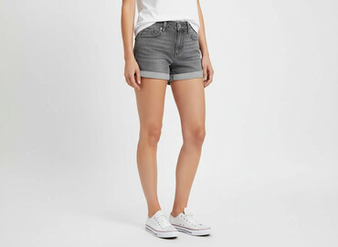 ubrania grunge: H&M, Szorty damskie, rozmiar 2XS