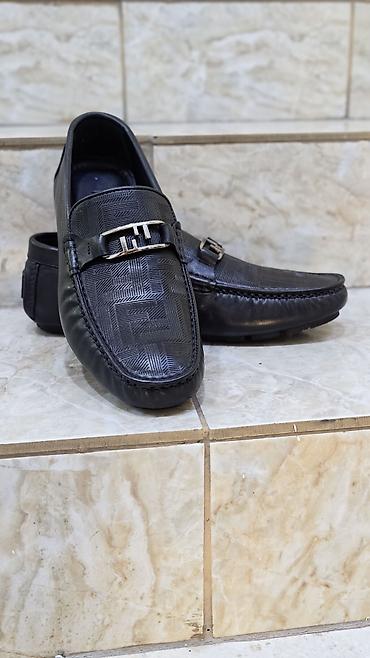 Туфли: Мужские туфли, 39, Fendi, Новый, цвет - Черный, Самовывоз — 1
