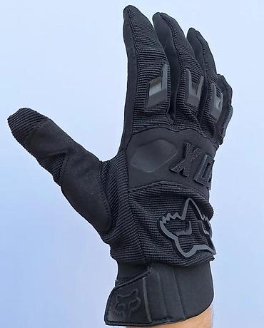 Oprema za bicikliste: Moto rukavice FOX – crne, celo-prstne - Namenjene za motociklizam — 6