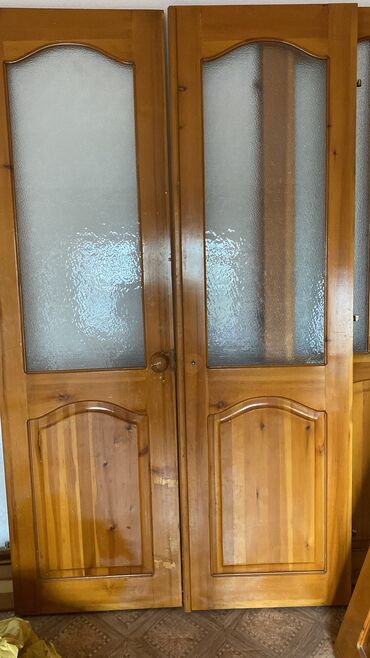 двери деревянные бу: Двери деревянные 1.2 двухстворка 90 глухая 80 стекло