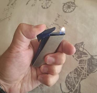 başmaq: Metal-korpuslu qazlı alışqan - Material: paslanmayan polad gövdə — 2