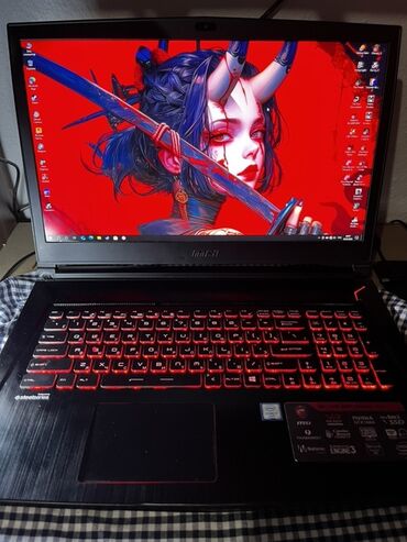 Ноутбуки: Ноутбук, MSI, 16 ГБ ОЗУ, Intel Core i7, 17.3 ", Б/у, Игровой, память HDD