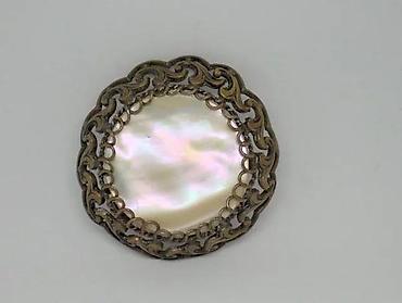 Broševi: 4 STARA Exluzibna broša: Zeleni, SEDEF, GOBLEN, Druidski srp. Cena za — 4