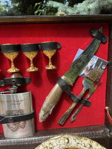 Шашлычные наборы: Шашлычный люксовый набор в продаже и уже в Бишкеке! Кизлярские наборы — 7