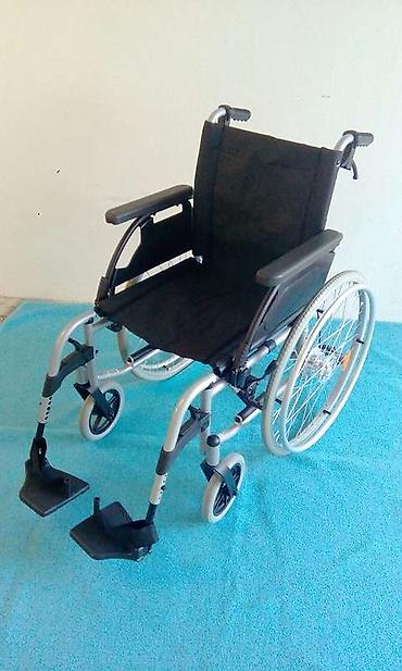 Invalidska kolica: KOLICA, uvoz iz Nemačke, polovnastanje odlično. Širina sedišta je — 1