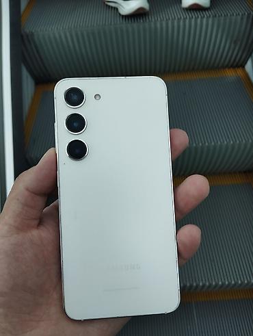 one plus 12: Samsung Galaxy S23, Б/у, 256 ГБ, цвет - Белый, 2 SIM, eSIM — 1