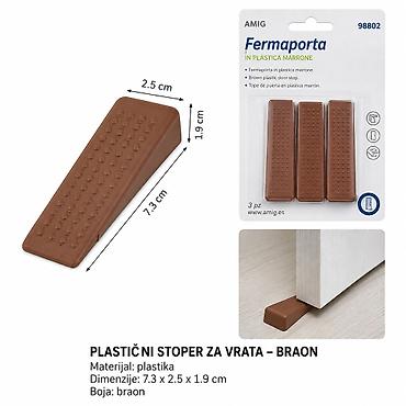 KMT Vrata blokada 2208299 Opis: Praktična blokada/stopper za vrata za
