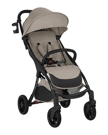 bele helanke za devojcice: KIKKA BOO kolica CLOE premium sa kišnom kabanicom – beige Šifra — 1