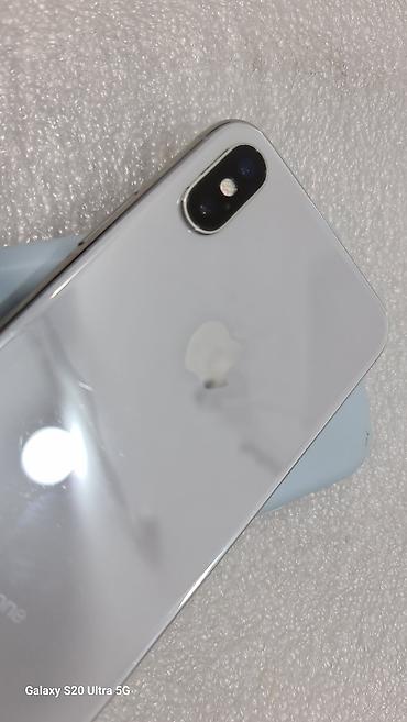 айфон 10 64 гб цена бу: IPhone X, Б/у, 64 ГБ, Белый, Чехол, 60 % — 1