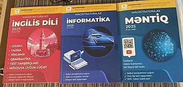 Книги и журналы: MAGISTRATURA.AZ hazırlıq və test topluları – 2025 buraxılışı Tək 1 — 1