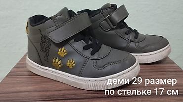 Детская обувь: Детская обувь б/у в хорошем состоянии. Размеры на фото. 100 сом любые — 4