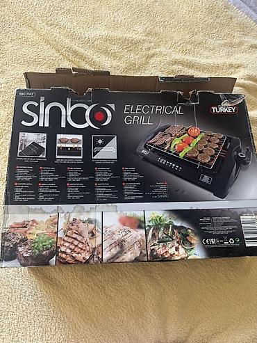 elektirik soba: Sinbo SBG 7102 Elektrik Mangal/Grill - Məhsul tipi: Elektrik grill - — 1