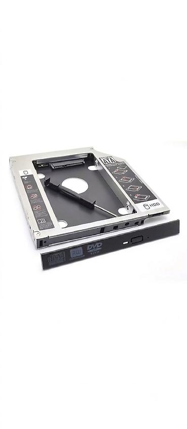 ssd caddy: Laptop üçün HDD/SSD Caddy (SATA) – optik sürücü yerinə ikinci disk — 2