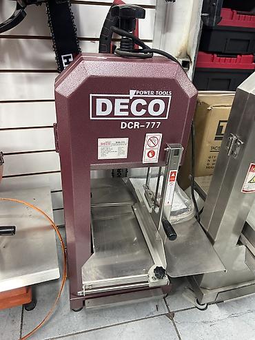 резка костей: Машина для резки костей DECO DCR-777 Профессиональный — 1