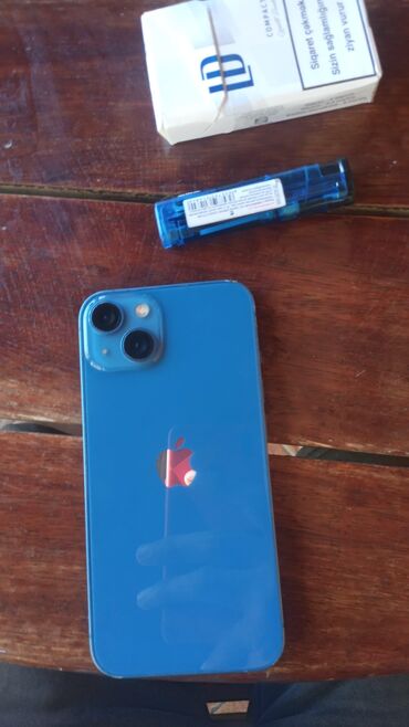 телефон флай фс458: IPhone 13, 128 GB, Mavi, Zəmanət, Face ID, Sənədlərlə