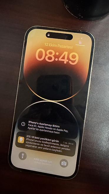 aydin 14 pro: IPhone 18 Pro, 128 GB, Qırıq — 1