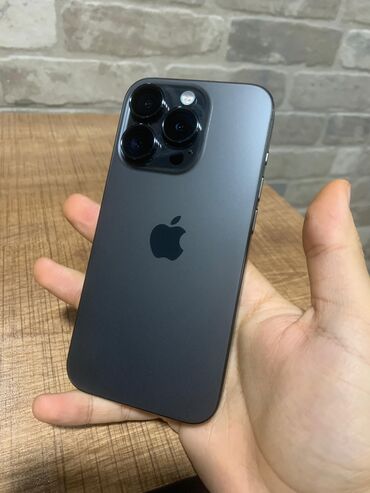 nikon şunuru: IPhone 15 Pro, 256 GB, Black Titanium, Barmaq izi, Face ID