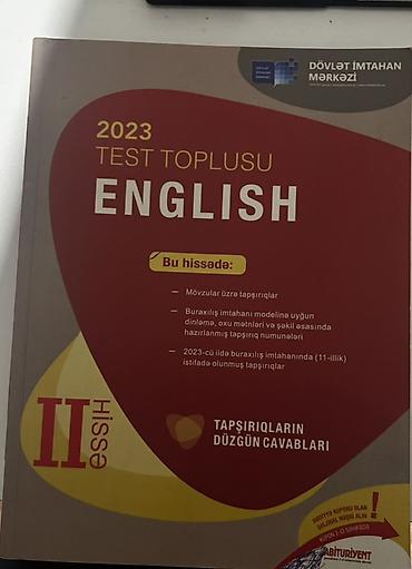 Testlər: Salam. İngilis dilinə aid dərs vəsaitləri test topluları və.s ibarət 7 — 3
