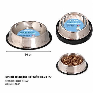 KMT Prohromska činija za pse 2703204 Prohromska posuda za hranu i