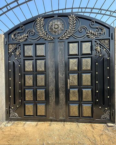 Həyət darvazaları: Metal EN MMC olaraq istədiyiniz forma və ölçüde demir işlerinin -da lalafo.az — 10 Həyət darvazaları: Metal EN MMC olaraq istədiyiniz forma və ölçüde demir işlerinin — 10