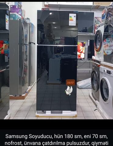 Divanlar: Yeni 2 qapılı Samsung Soyuducu Satılır, rəng - Qara lalafo.az -da Divanlar: Yeni 2 qapılı Samsung Soyuducu Satılır, rəng - Qara
