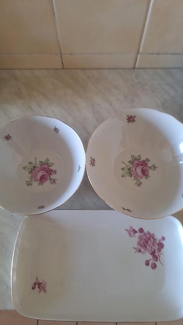 Cinije NOVE od porcelana KOMPLET! Dimenzije! Tacna plitka za na lalafo.rs Cinije NOVE od porcelana KOMPLET! Dimenzije! Tacna plitka za