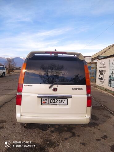 Honda: Honda Stepwgn: 2001 г., 0.2 л, Автомат, Бензин, Минивэн — 5