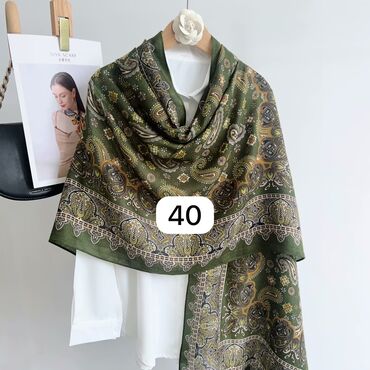 Baş geyimləri: Ketan Material Şarflar 30 manat 
Ölçü 80•180 sm — 13