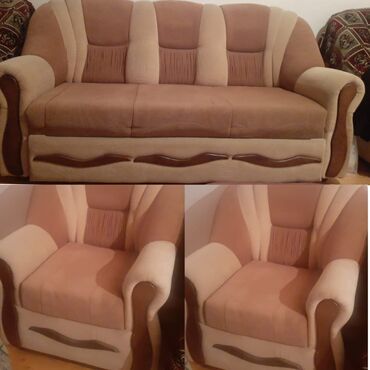 mebel destleri ve qiymetleri: Классический диван, 2 кресла