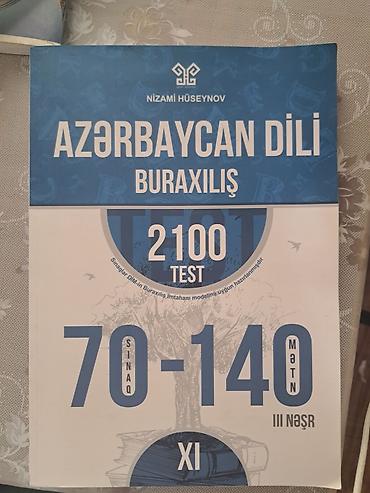 Məhsul: “Azərbaycan dili – Buraxılış” test toplusu Müəllif: Nizami lalafo.az -da Məhsul: “Azərbaycan dili – Buraxılış” test toplusu Müəllif: Nizami